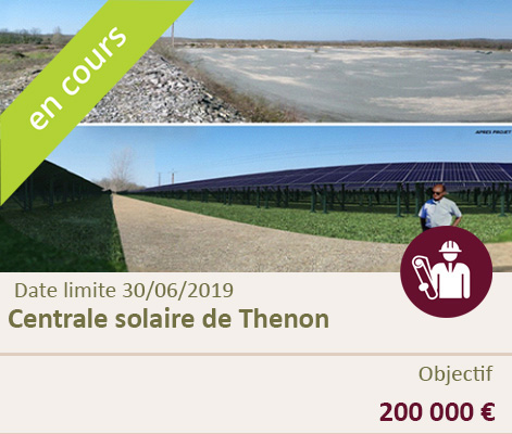 Lancement du financement participatif de la centrale solaire de Thenon (Dordogne) Lancement du financement participatif de la centrale solaire de Thenon (Dordogne)