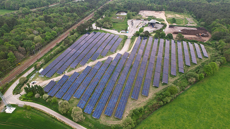 Centrale solaire de l'Épine (Morbihan)
