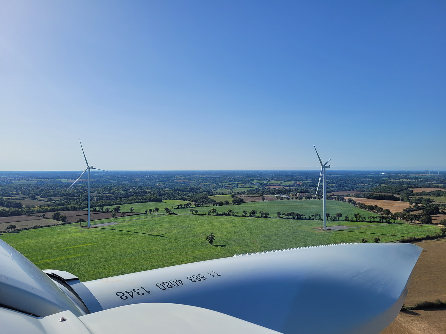 Parc éolien Millac - serrations